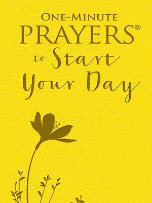 cover image of One-Minute Prayers to Start Your Day